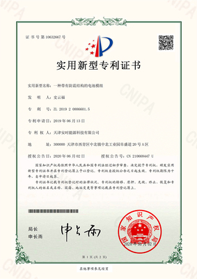 一种带有防震结构的电池模组